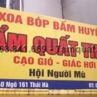 Giới thiệu về Tẩm quất hội người mù Thái Hà TP Hà Nội